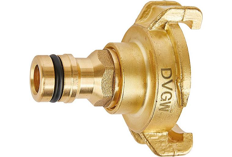 Geka plus Stecksystem - Übergangsstück mit Klaue und Stecker, MS, DVGW