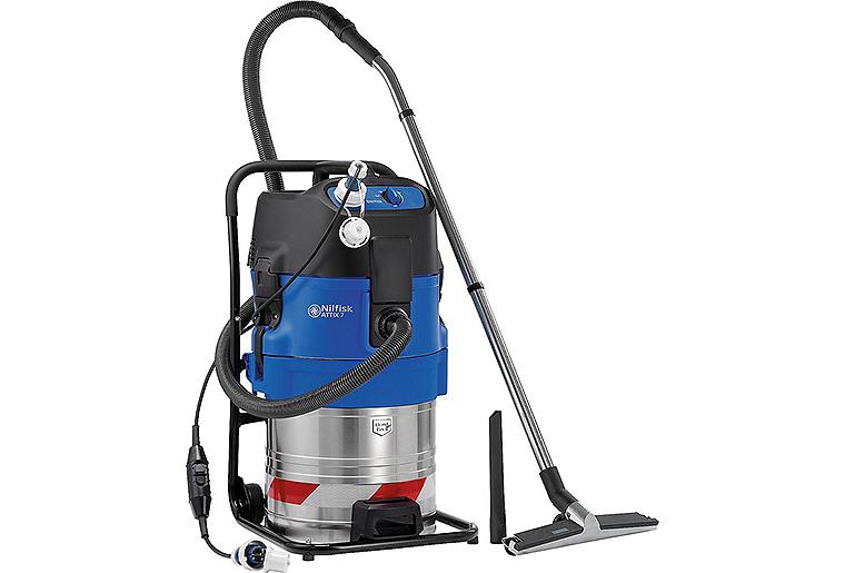 Flüssigkeitssauger Nilfisk Attix 751-71 MWF mit Pumpe, 70 l Edelstahlbehälter Flüssigkeitssauger Nilfisk Attix 751-71 MWF mit Pumpe, 70 l Edelstahlbehälter