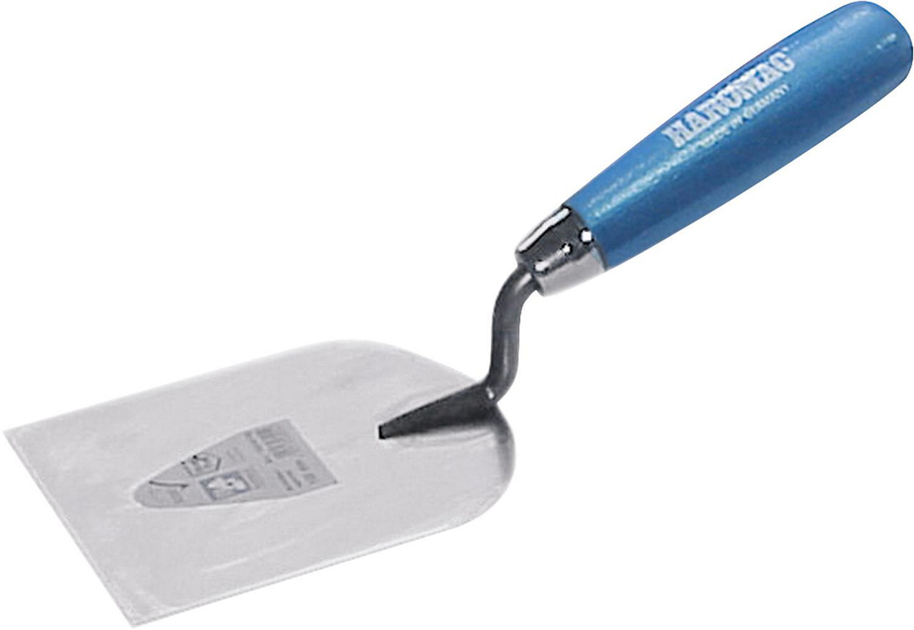 Stukkateurspachtel HAROMAC 120mm rostfrei blaues Heft Stukkateurspachtel HAROMAC 120mm rostfrei blaues Heft