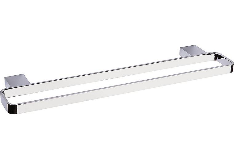 Doppelte Badetuchstange Eivor L=500 mm Zink verchromt
