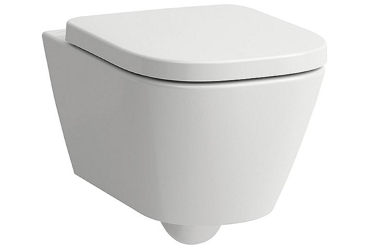 Wand-Tiefspül-WC Laufen Meda Advanced spülrandlos, Silent Flush, weiß, BxHxT: 360x355x540mm Wand-Tiefspül-WC Laufen Meda Advanced spülrandlos, Silent Flush, weiß, BxHxT: 360x355x540mm