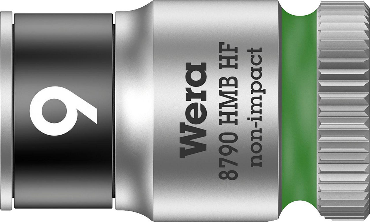 Außensechskant-Steckschlüsseleinsatz Wera 8790 HMB HF mit 3/8"-Antrieb, metrisch, kurz, mit Haltefunktion, SW 9,0 x 29 mm Außensechskant-Steckschlüsseleinsatz Wera 8790 HMB HF mit 3/8"-Antrieb, metrisch, kurz, mit Haltefunktion, SW 9,0 x 29 mm
