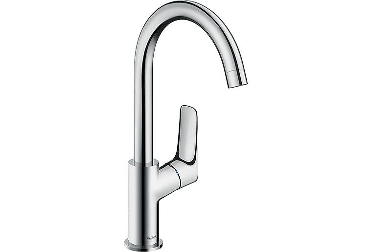 Waschtischmischer Hansgrohe 210 Logis Ausladung 154 mm chrom Schwenkauslauf Waschtischmischer Hansgrohe 210 Logis Ausladung 154 mm chrom Schwenkauslauf