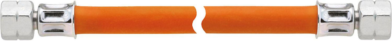 Mitteldruckschlauch Gummi bds.1/4" LH-ÜWM x 400mm PS 10 bar Mitteldruckschlauch Gummi bds.1/4" LH-ÜWM x 400mm PS 10 bar