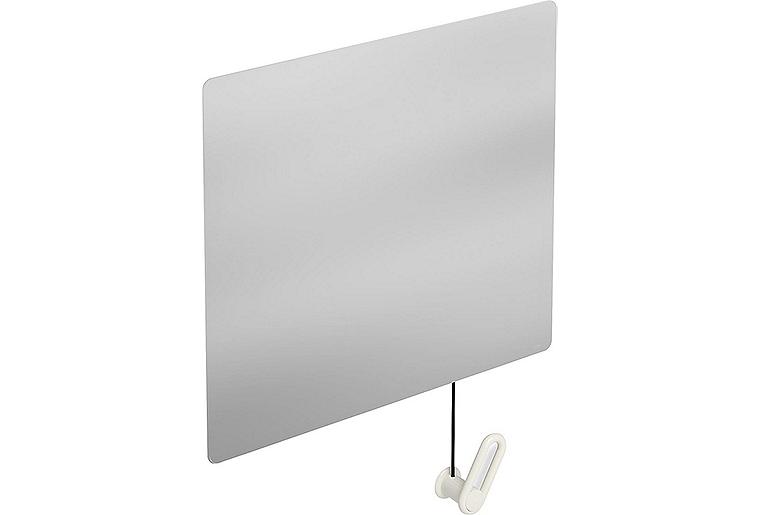 Kippspiegel Serie 801, 600x540mm, reinweiß