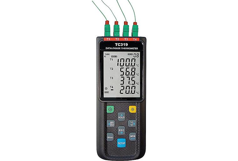 4-Kanal Thermoelementemessgerät TC319 4-Kanal Thermoelementemessgerät TC319
