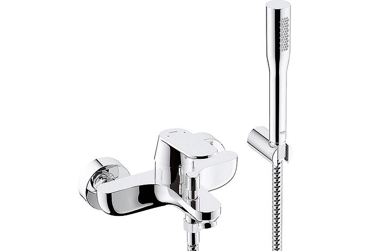 Wannenmischer-Set Grohe Eurosmart Cosmopolitan mit Handbrause Euphoria Cosmopolitan chrom Wannenmischer-Set Grohe Eurosmart Cosmopolitan mit Handbrause Euphoria Cosmopolitan chrom