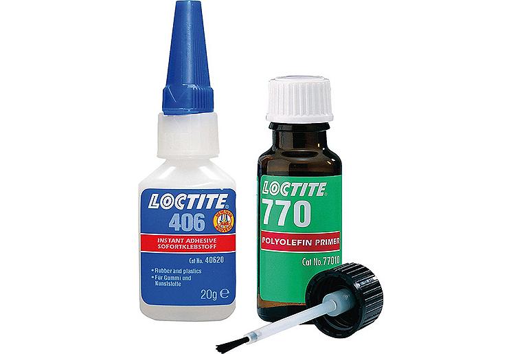 Klebeset für Polyolefine LOCTITE 406 / SF 770, 20g+10g Klebeset für Polyolefine LOCTITE 406 / SF 770, 20g+10g