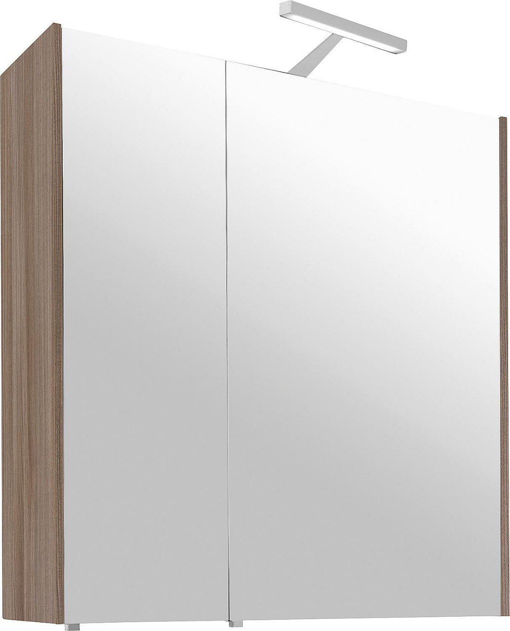 Spiegelschrank mit Beleuchtung Hanf Ulme, 2 Türen 700x750x188mm Spiegelschrank mit Beleuchtung Hanf Ulme, 2 Türen 700x750x188mm