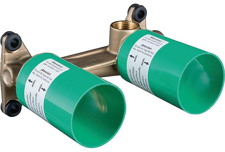 Grundkörper Hansgrohe für 2-Loch Waschtischarmatur Grundkörper Hansgrohe für 2-Loch Waschtischarmatur