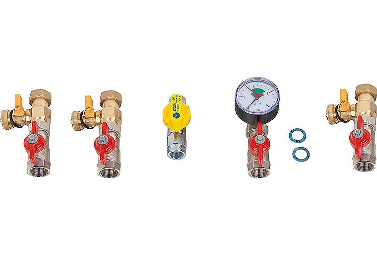 Hydraulik-Anschluss-Set KRB Ausführung gerade Hydraulik-Anschluss-Set KRB Ausführung gerade