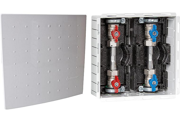 Wasserstation W2-Lim-D Größe 3/4", mit Dämmung Wasserstation W2-Lim-D Größe 3/4", mit Dämmung