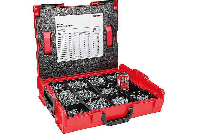 Schraubensortiment, L-Boxx 102, Power-Fast II, PanHead, 1811- teilig