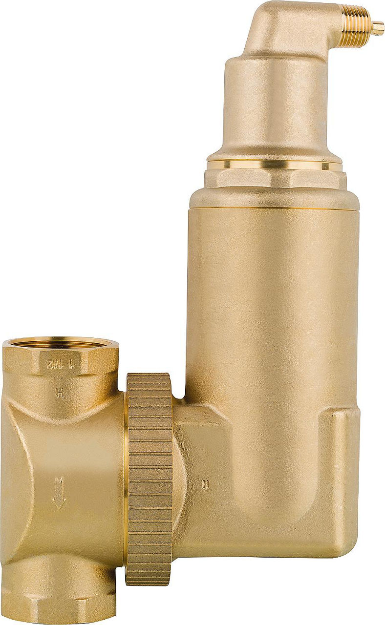 Mikroblasen-Luftabscheider Spirovent RV2, DN40(11/2")IG, universal