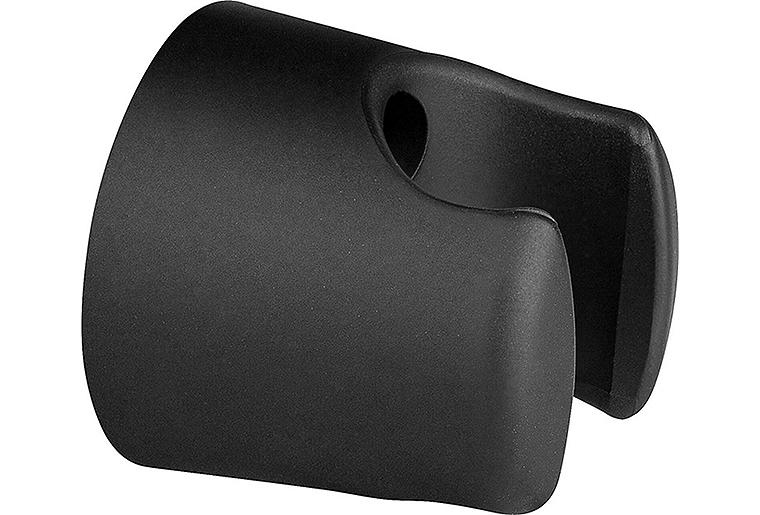 Brausehalter Kunststoff Schwarz matt Brausehalter Kunststoff Schwarz matt