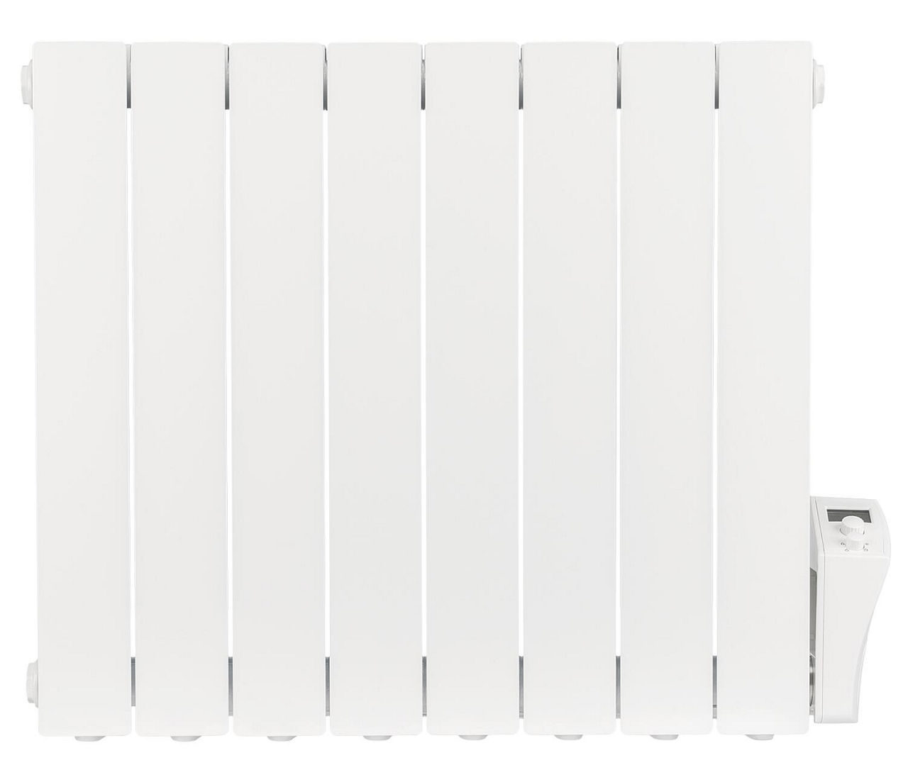 Aluminium-Heizkörper elektrisch Resia, 1500 W, weiß RAL 9010 Aluminium-Heizkörper elektrisch Resia, 1500 W, weiß RAL 9010