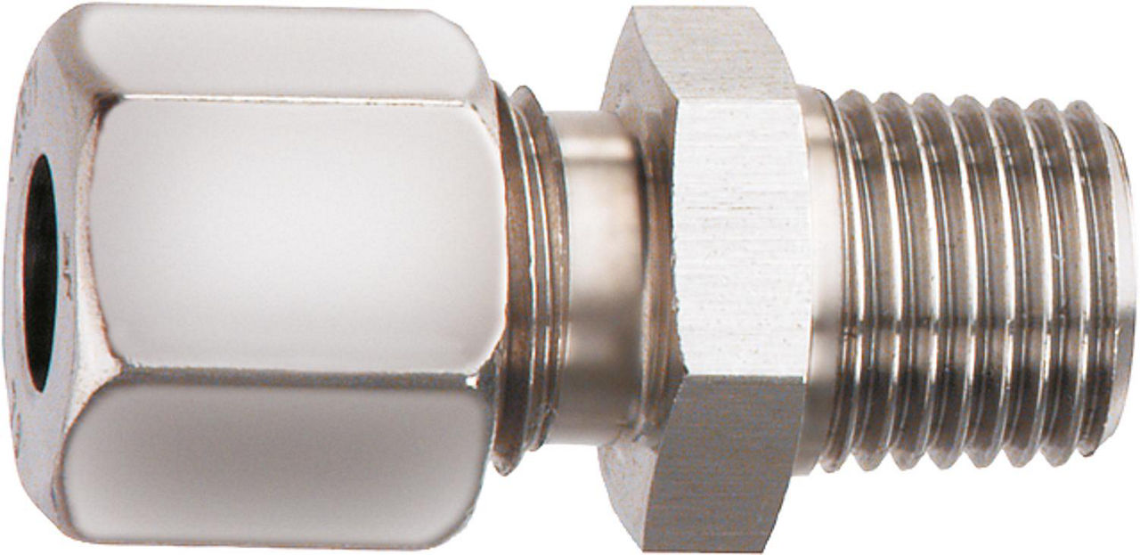Schneidring - Verschraubung GEV 12 mm x R 3/8" kon.