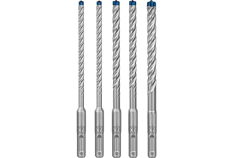 Hammerbohrer-Set BOSCH Expert 7X 5-teilig, 4-Schneider Ø6,6,8,8,10mm Länge 165mm