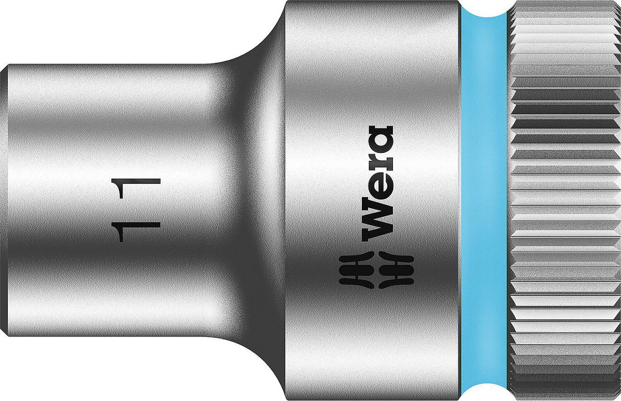 Außensechskant-Steckschlüsseleinsatz Wera 8790 HMC mit 1/2"-Antrieb, metrisch, kurz, SW 11,0 x 37 mm Außensechskant-Steckschlüsseleinsatz Wera 8790 HMC mit 1/2"-Antrieb, metrisch, kurz, SW 11,0 x 37 mm