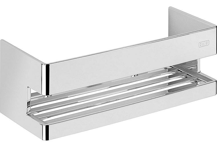 Wandkorb emco system 2 chrom, verdeckte Befestigung, BxHxT:225x89,5x92mm