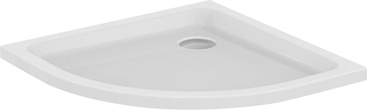 Duschwanne Hotline Viertelkreis 800x80x800 mm Radius 550 mm Acryl, weiß Duschwanne Hotline Viertelkreis 800x80x800 mm Radius 550 mm Acryl, weiß