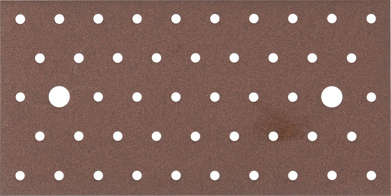 Lochplatte DURAVIS® 200 x 100 x 2 mm, Material: Stahl, sendzimirverzinkt, Oberfläche: rostbraun
