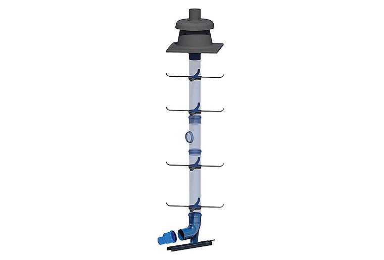 CondensBlue Basisset 4 Schacht starr, mit Aufweitung DN 60 auf DN 80 CondensBlue Basisset 4 Schacht starr, mit Aufweitung DN 60 auf DN 80