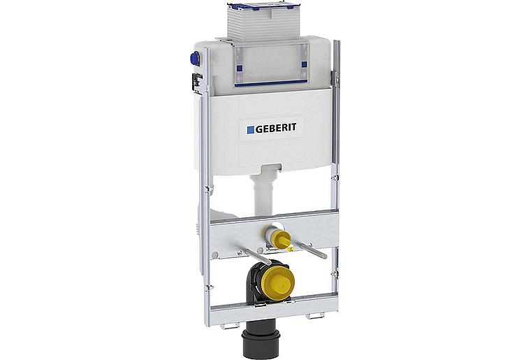 Gis Wand WC Geberit 100cm mit Spülkasten Omega, Bet.von oben/vorne Gis Wand WC Geberit 100cm mit Spülkasten Omega, Bet.von oben/vorne