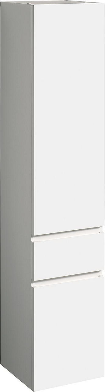 Hochschrank Geberit Renova Plan 2 Türen, 1 Schublade, 390x1800x360 mm weiß hochglanz Hochschrank Geberit Renova Plan 2 Türen, 1 Schublade, 390x1800x360 mm weiß hochglanz