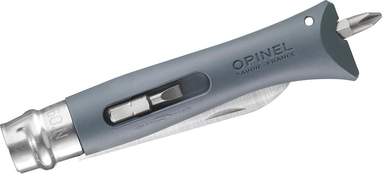 Taschenmesser OPINEL 254328 No 09 DIY, Edelstahl, Griff gelb