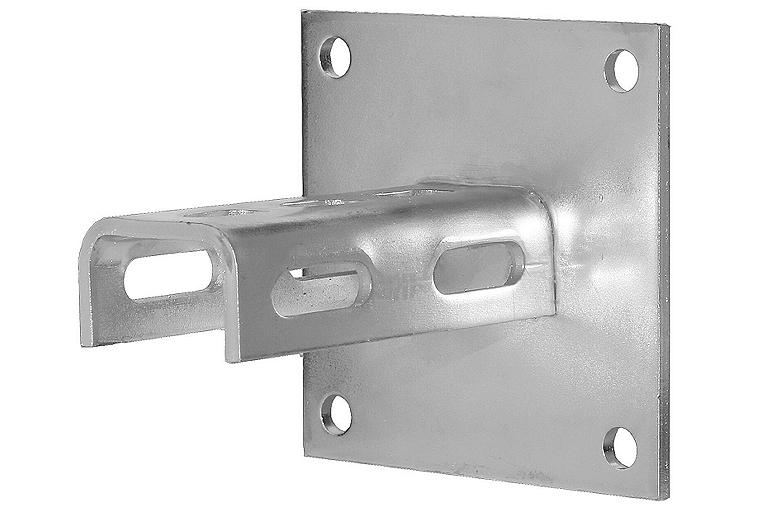 LEIFELD C-Profil Wandplatte 100x100x4mm LEIFELD C-Profil Wandplatte 100x100x4mm