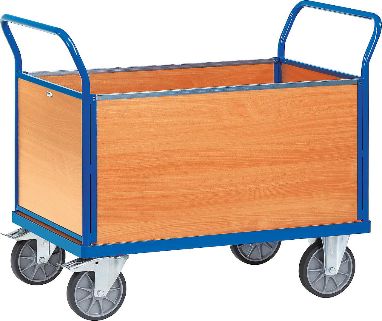Vierwandwagen fetra® 2553 600 kg Ladefläche 1200 x 750 mm
