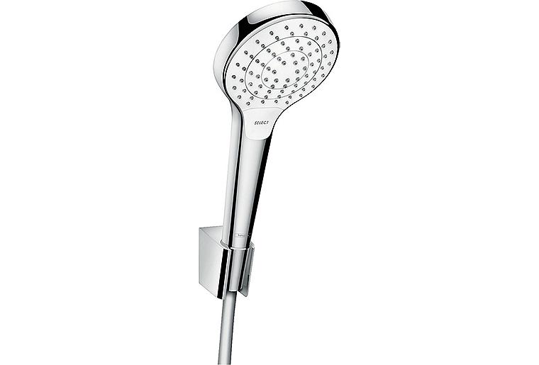 Handbrause-Set Hansgrohe Croma/Select S Vario/Porter S, Schlauch 1250 mm, weiß/chrom