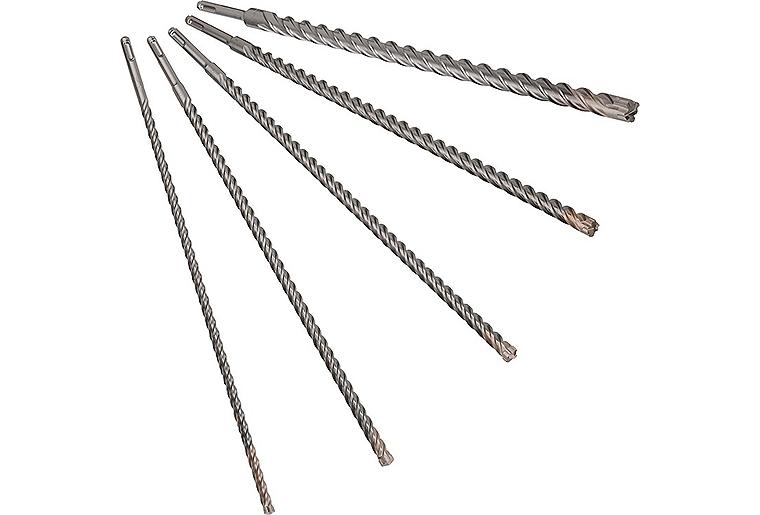Hammerbohrer-Set ALPEN 5-teilig FORCE X mit SDS-Plus Aufnahme 10-20x450mm