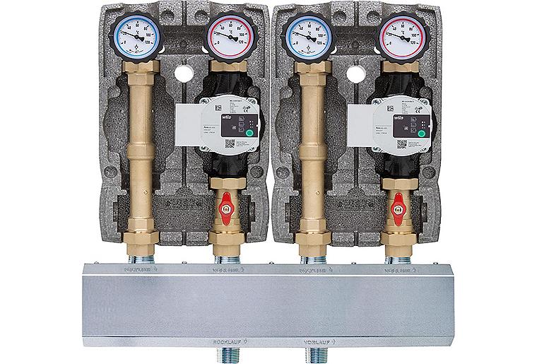 Modulverteilergruppe Easyflow 2xDirektkreis Typ DiDi25 Modulverteilergruppe Easyflow 2xDirektkreis Typ DiDi25