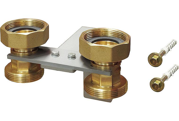 Wandhalter für Heizkreisset DN32, 100/160mm Wandhalter für Heizkreisset DN32, 100/160mm