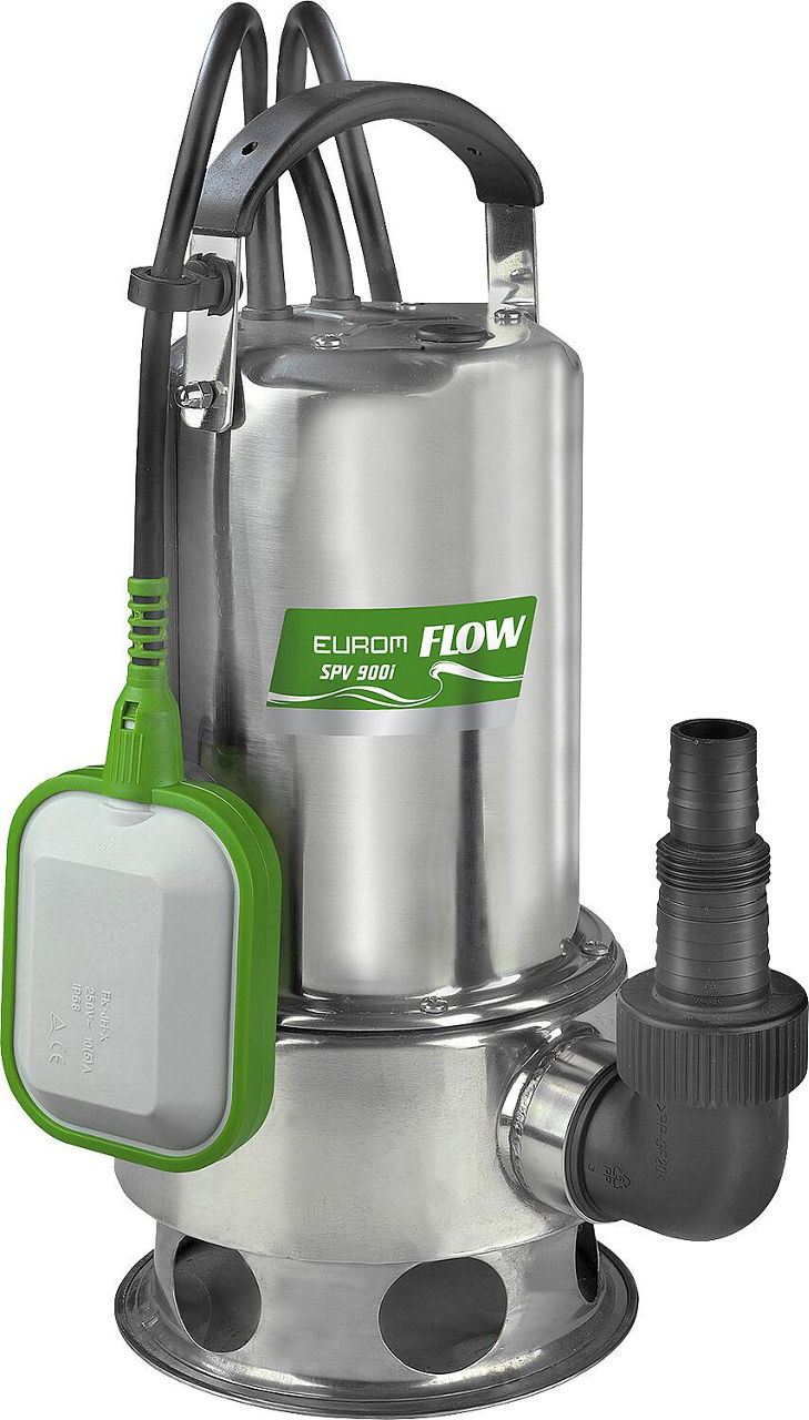 Schmutzwassertauchpumpe Flow SPV 900i mit Schwimmerschalter Schmutzwassertauchpumpe Flow SPV 900i mit Schwimmerschalter