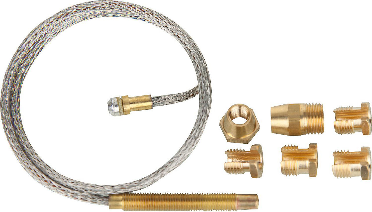 Universal-Thermoelement flexibel mit Adaptern Länge 600 mm Universal-Thermoelement flexibel mit Adaptern Länge 600 mm