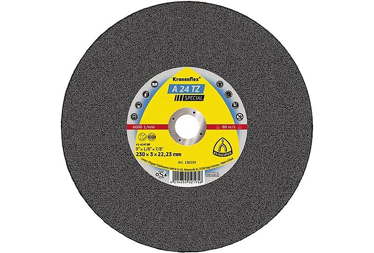 Trennscheibe KLINGSPOR A 24 TZ SPECIAL 230 x 3,0 x 22,23 mm Trennscheibe KLINGSPOR A 24 TZ SPECIAL 230 x 3,0 x 22,23 mm