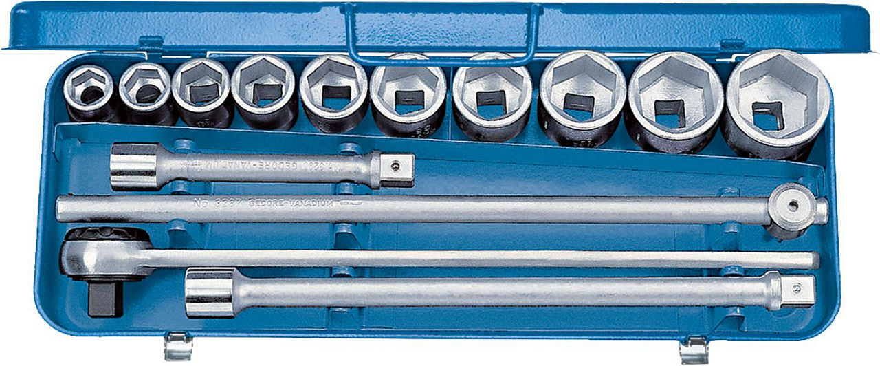 Steckschlüssel-Satz GEDORE 32 EMZ, 14-teilig 3/4"