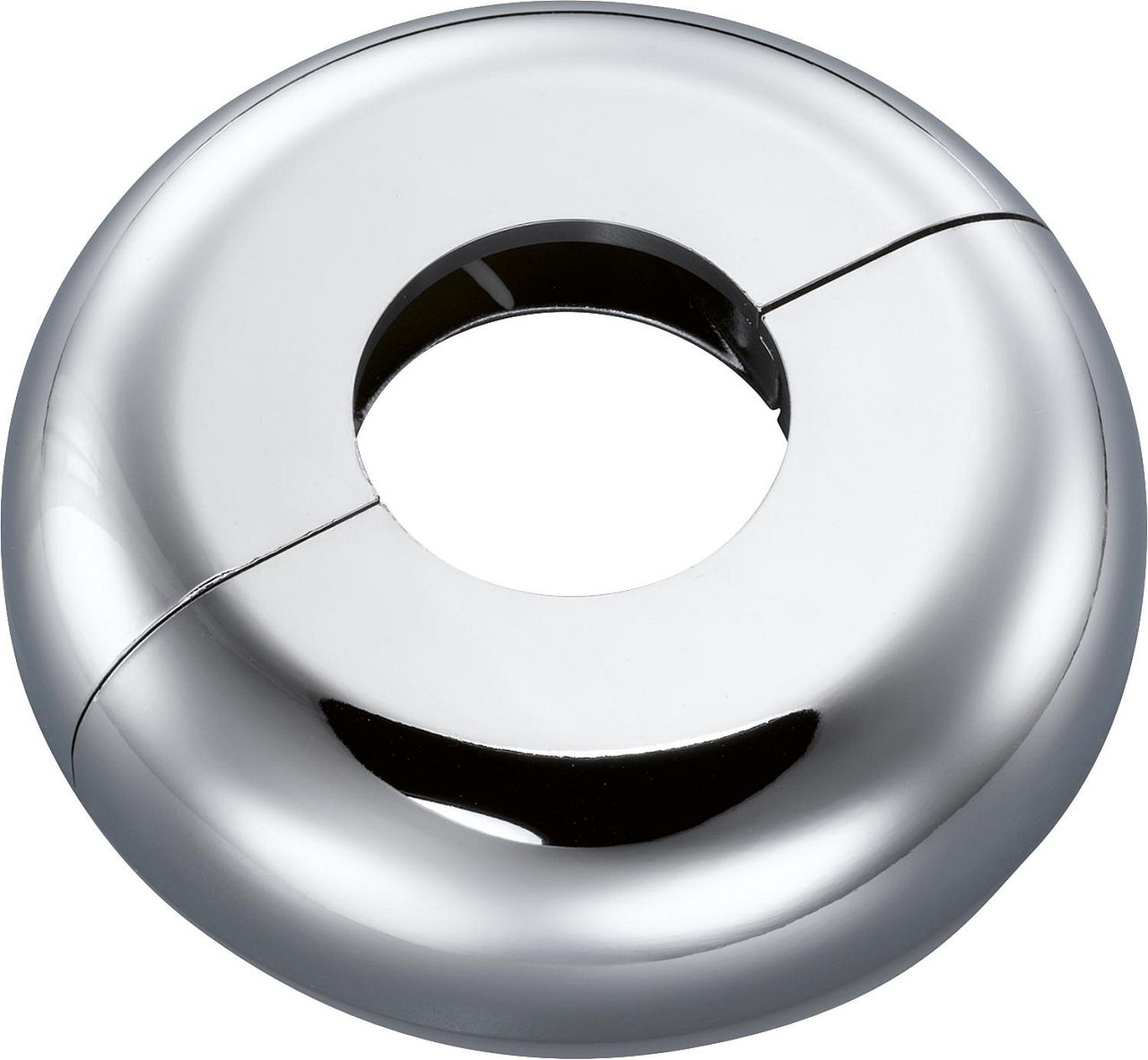 Doppelrosette - Typ Mailand Chrom glänzend 21,7 mm Doppelrosette - Typ Mailand Chrom glänzend 21,7 mm