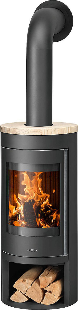 Kaminofen Mino 2.0 Abdeckplatte Sandstein Korpus Stahl Schwarz Kaminofen Mino 2.0 Abdeckplatte Sandstein Korpus Stahl Schwarz
