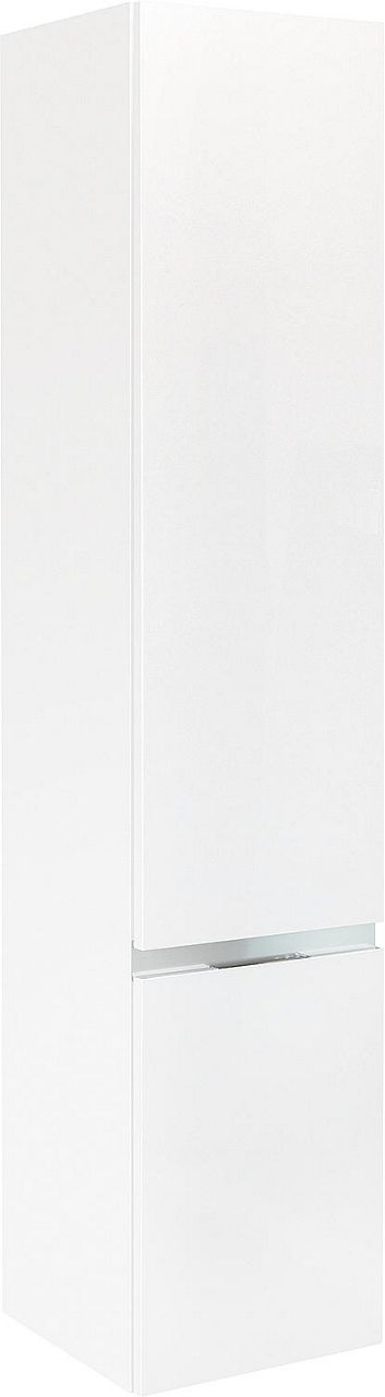 Hochschrank EPIC, EOLA, ENOVI 2 Türen weiß Hgl. Anschlag rechts 350x1655x370 mm