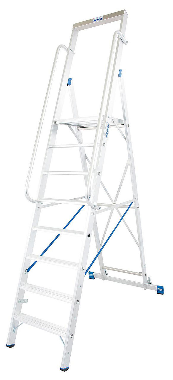 STUFEN-STEHLEITER Krause Stabilo mit grosser Standplattform 8 STUFEN 127785 STUFEN-STEHLEITER Krause Stabilo mit grosser Standplattform 8 STUFEN 127785