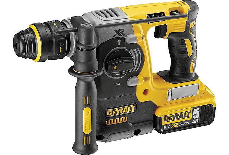Akku-Bohr- und Meißelhammer DCH274P2T SDS-Plus 18V 5,0Ah, Li-Ion Dewalt