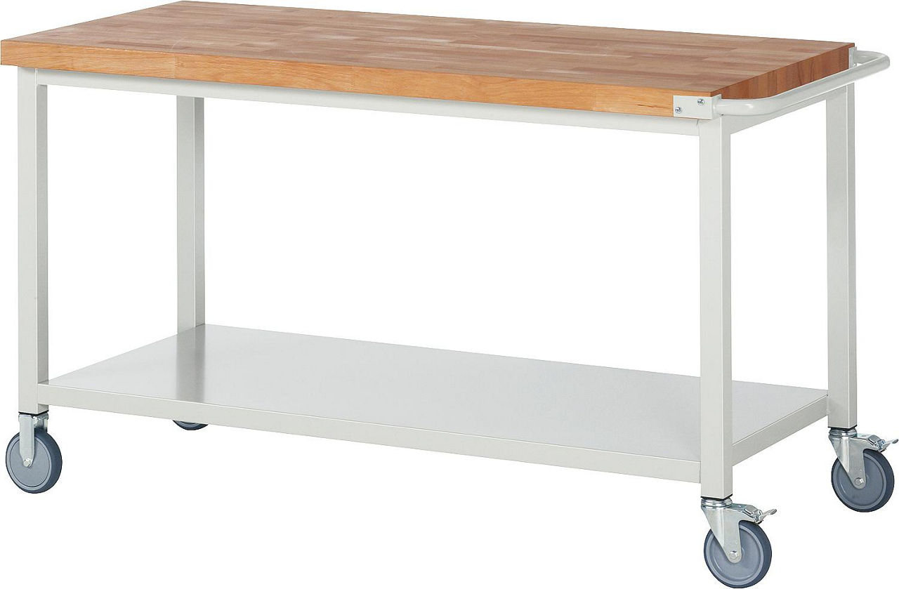 Fahrbare Werkbank RAU 8000 Serie Basic-8 1500 x 880 x 700 mm Fahrbare Werkbank RAU 8000 Serie Basic-8 1500 x 880 x 700 mm