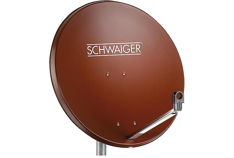 75cm Offset Antenne Aluminium Ziegelrot RAL 8012 75cm Offset Antenne Aluminium Ziegelrot RAL 8012