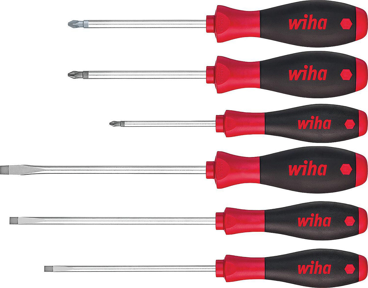 Schraubendreher-Satz Wiha® SoftFinish, 6-teilig