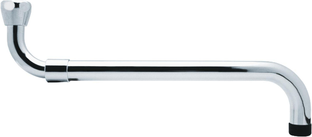 Auslauf ausziehbar Messing verchromt flachdichtend 3/4" x 230 - 300 mm Auslauf ausziehbar Messing verchromt flachdichtend 3/4" x 230 - 300 mm