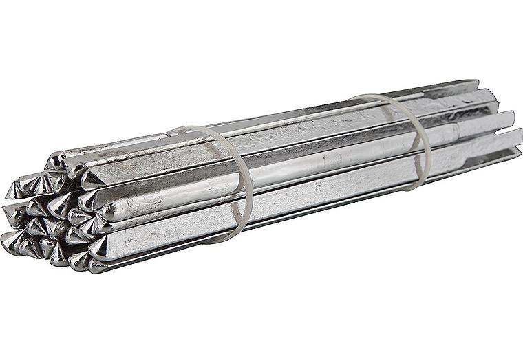 Stangenlötzinn DIN EN 29453 S-Pb65Sn35 Stange a`400 mm VPE = 5,0 kg